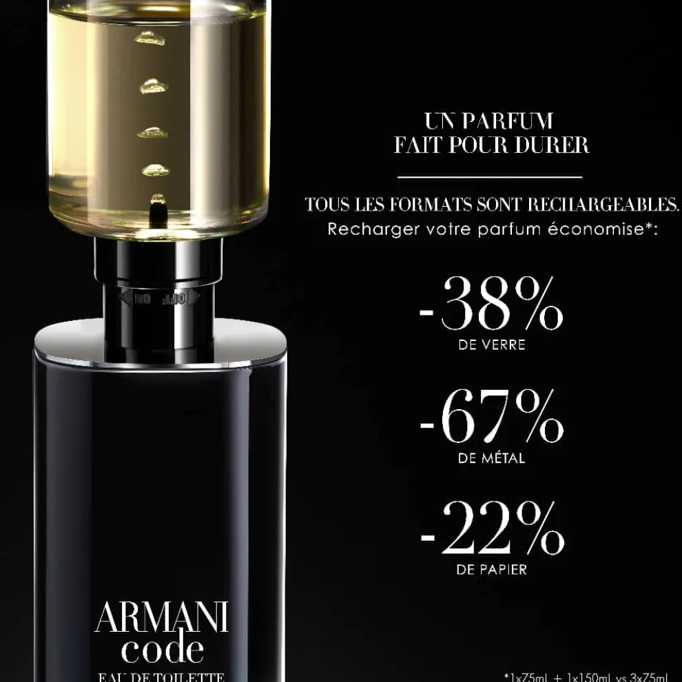 Armani - Code - Eau de Toilette refillable