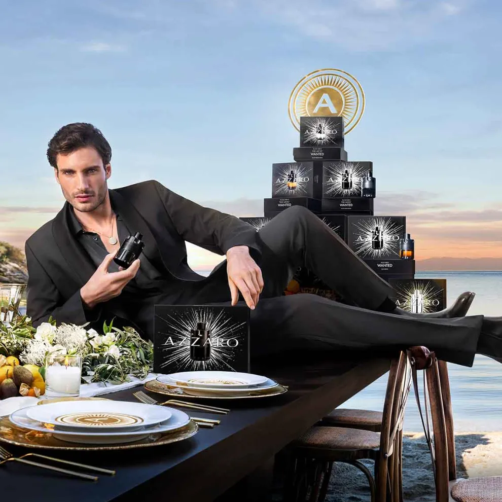 Azzaro - Cadeauset Azzaro The Most Wanted - Eau de Parfum Intense & Shower Gel