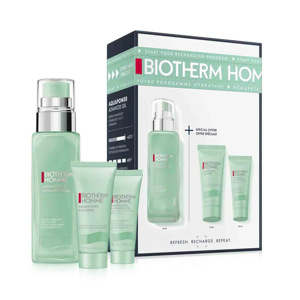 Biotherm - Aquapower Men - Cadeauset Hydratation Routine - Normal to Combination Skin