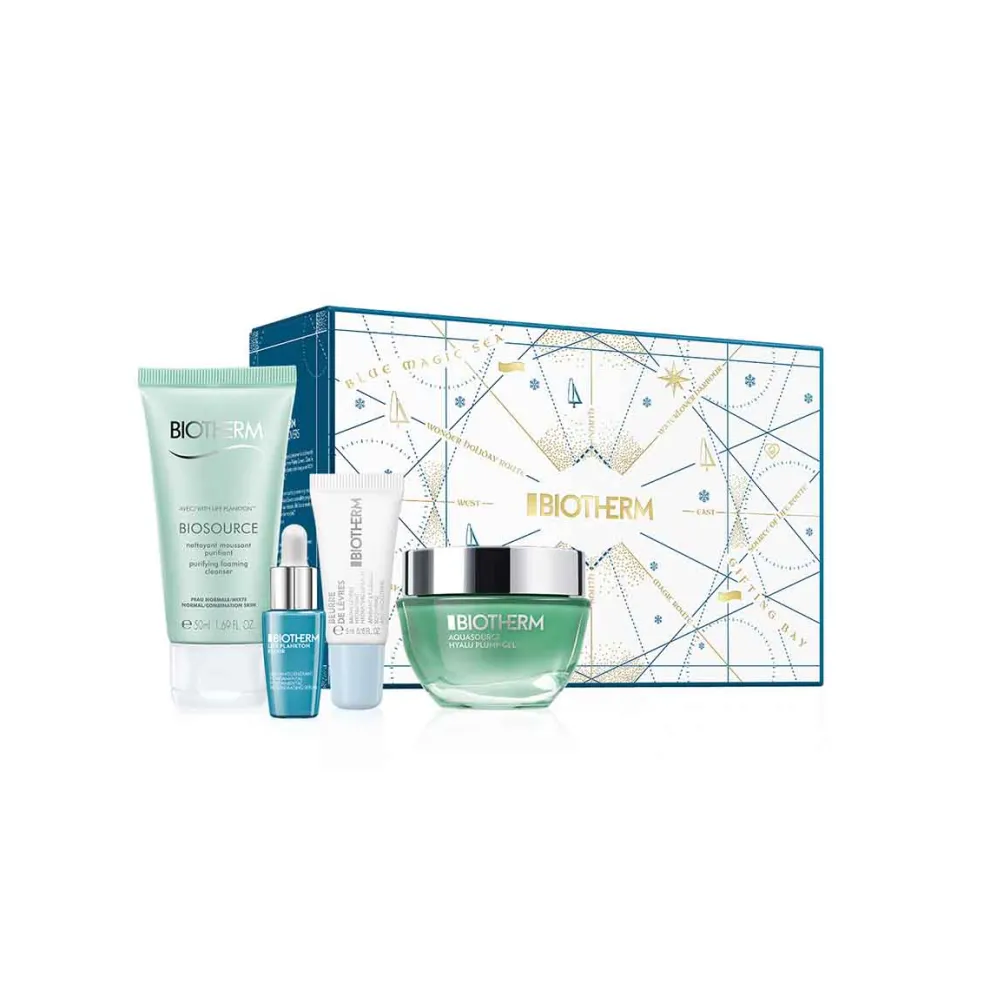 Biotherm - Aquasource Hyalu plump - Huidverzorgingsset normale tot gemengde huid