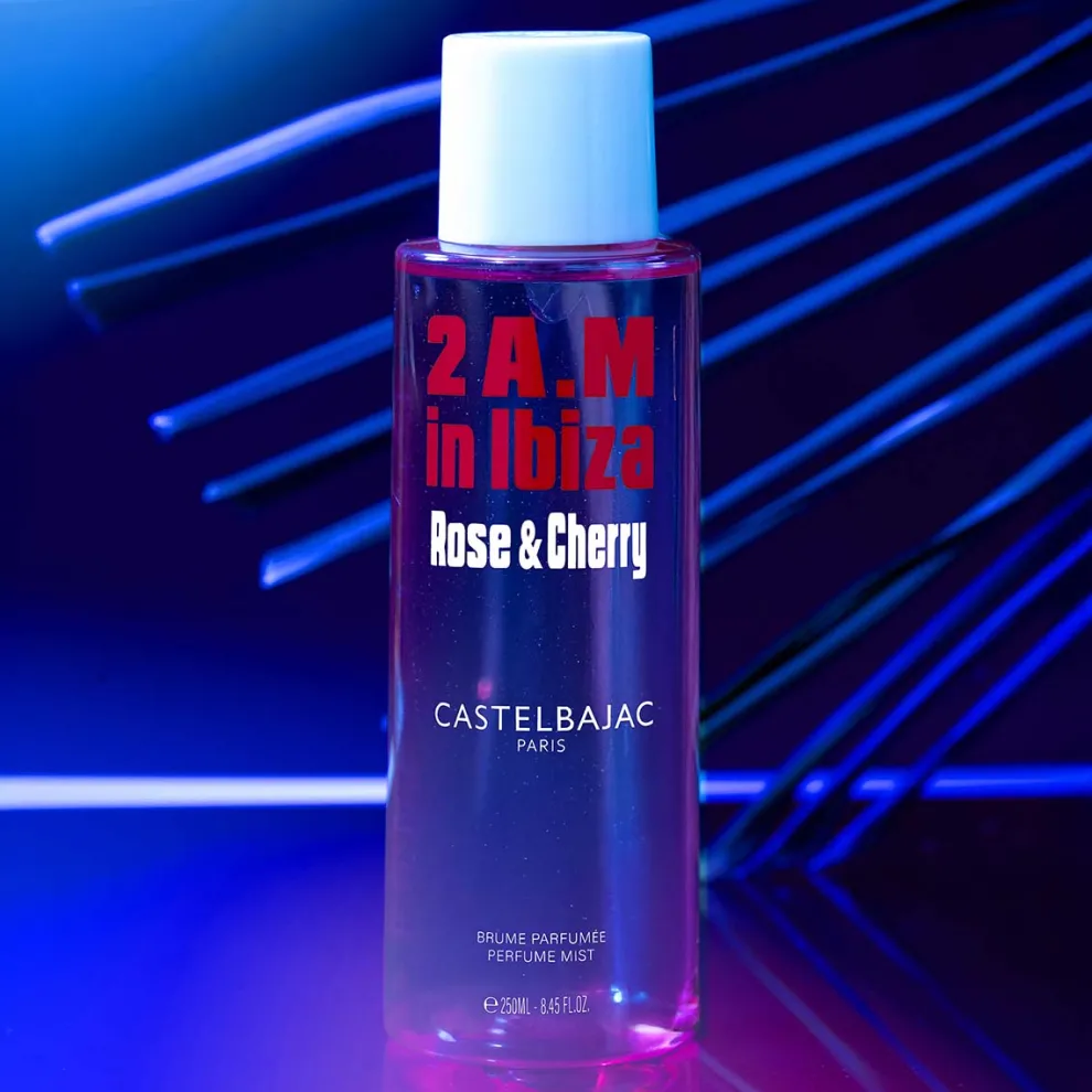 Castel Bajac - 2 A.M in Ibiza - Brume parfumée Cherry & Rose