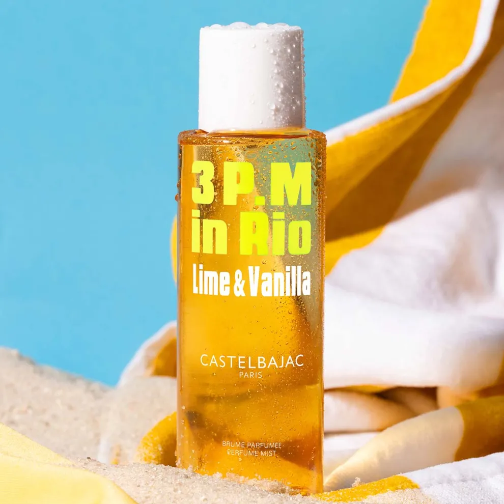 Castel Bajac - 3 P.M in Rio - Brume parfumée Lime & Vanilla