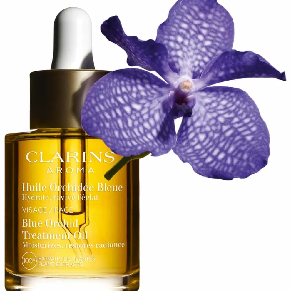 Clarins - Blue Orchid Treatment Oil - gedehydrateerde huid 30ml