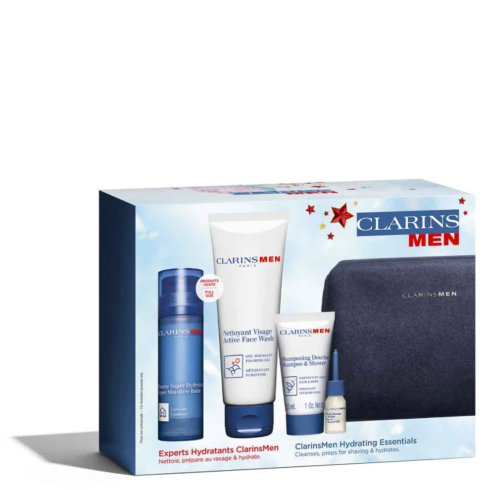 Clarins - Cadeauset Hydration Experts ClarinsMen - Kerstmis Cadeauset