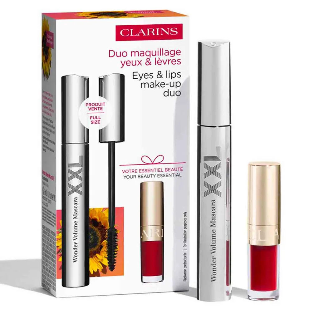 Clarins - Cadeauset Eyes & Lips Make-Up Duo