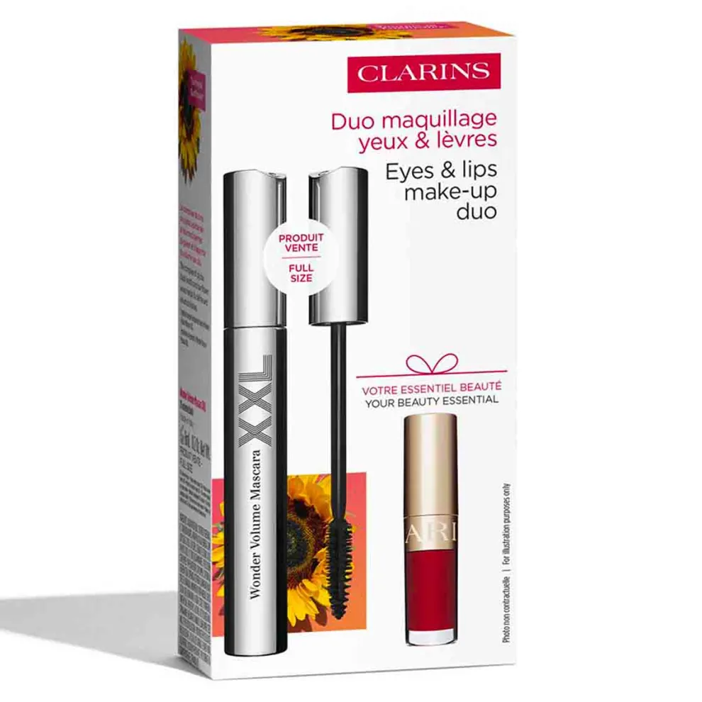 Clarins - Cadeauset Eyes & Lips Make-Up Duo