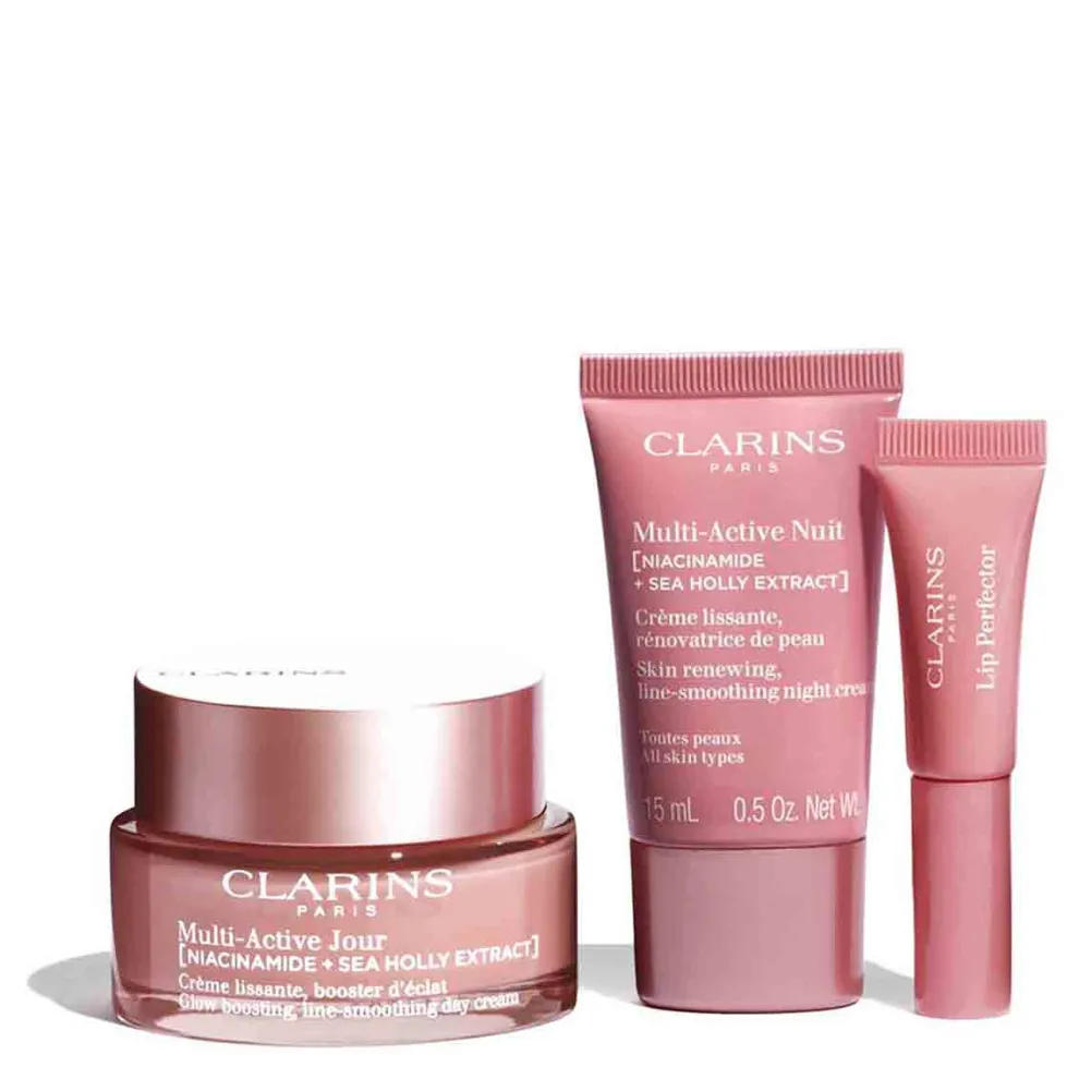 Clarins - Cadeauset Multi-Active - Age defying & Radiance Essentials