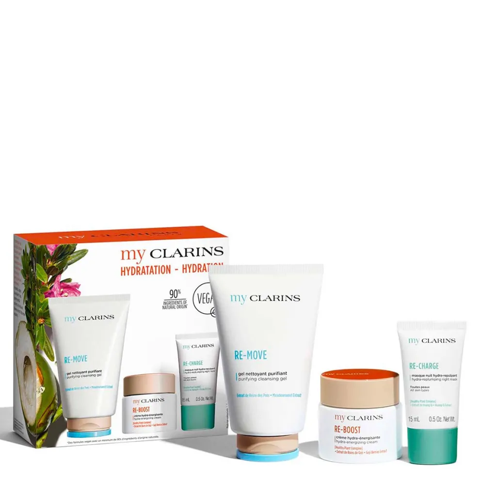 Clarins - Cadeauset My Clarins - Cleanse, hydrate, plump routine