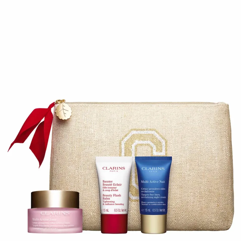 Clarins - Cadeauset - My First Wrinkle & Radiance Essentials - Multi-Active All Day Set