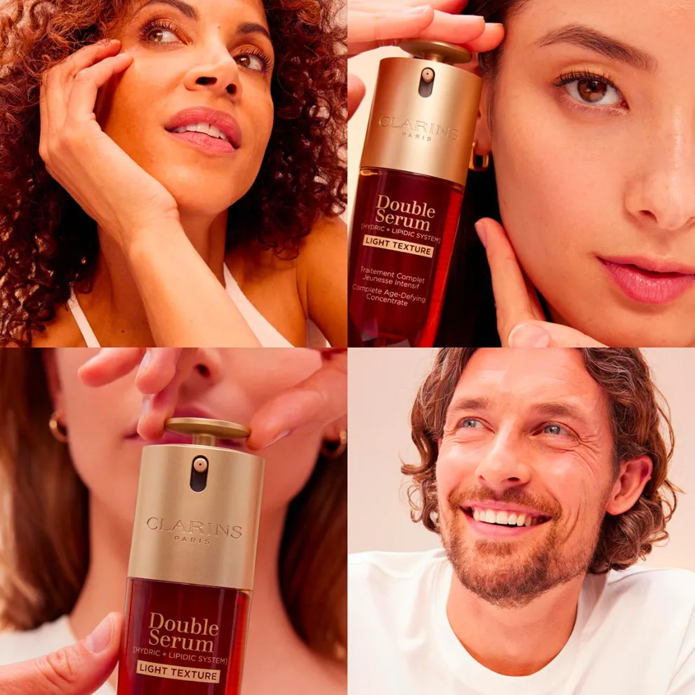 Clarins - Double Serum Light Texture - Complete Age Defying Concentrate