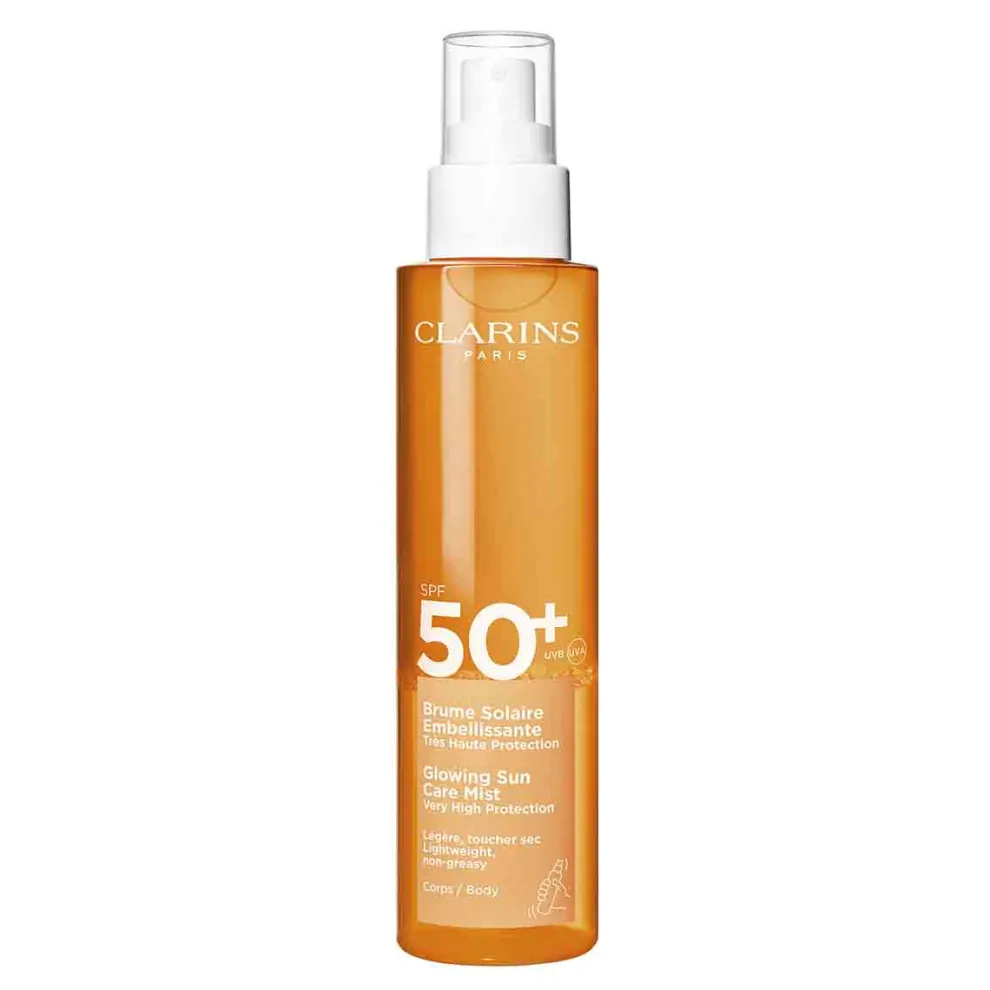 Clarins - Glowing Sun Care Mist - Body Oil very high sun protection SPF 50+ - 150 ml