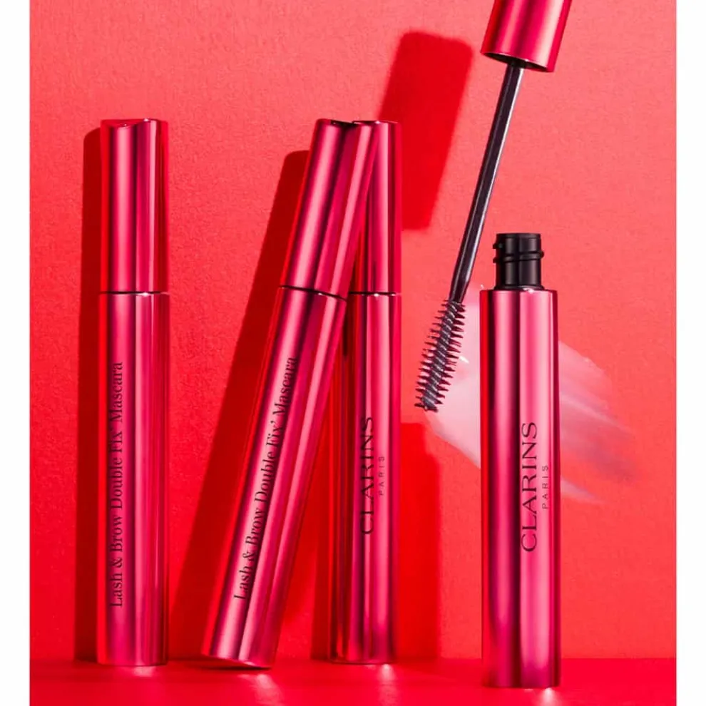 Clarins - Lash & Brow Double Fix' Mascara - Long-Wear Waterproof Top Coat 8 ml