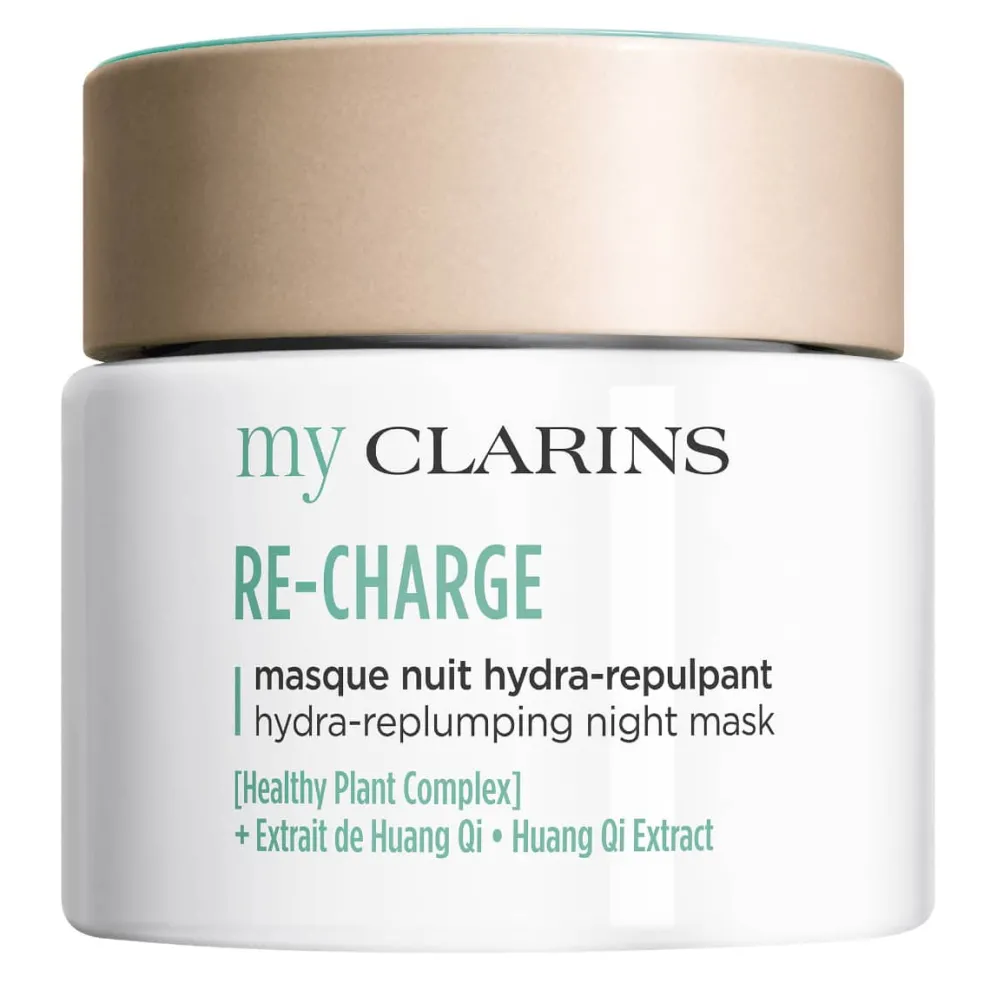 Clarins - My Clarins RE-CHARGE - Hydra Replumping night mask - All Skin Types 50 ml