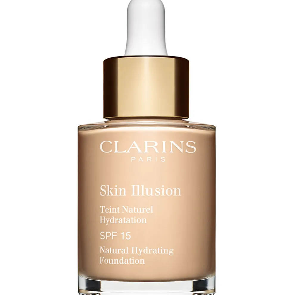 Clarins - Skin Illusion SPF 15 - Natuurlijke Hydraterende Stichting