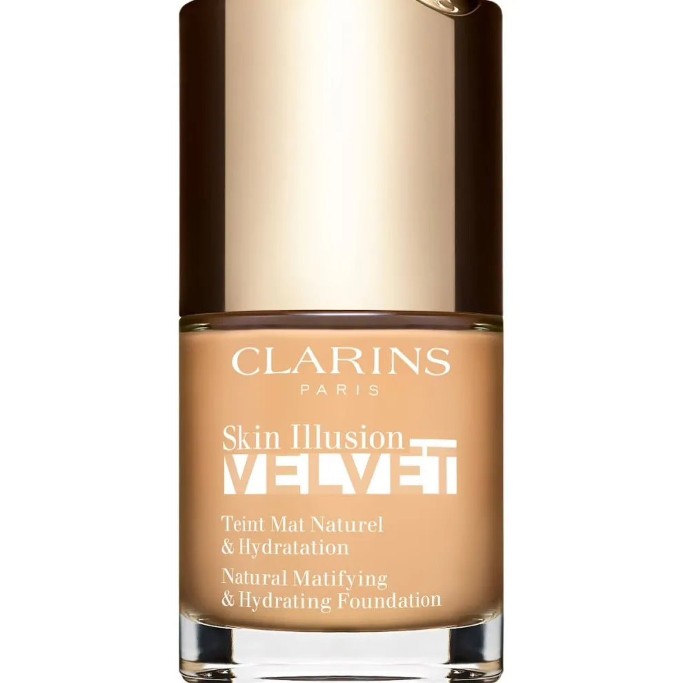 Clarins - Skin Illusion Velvet - Natuurlijke & Hydraterende Matte Foundation