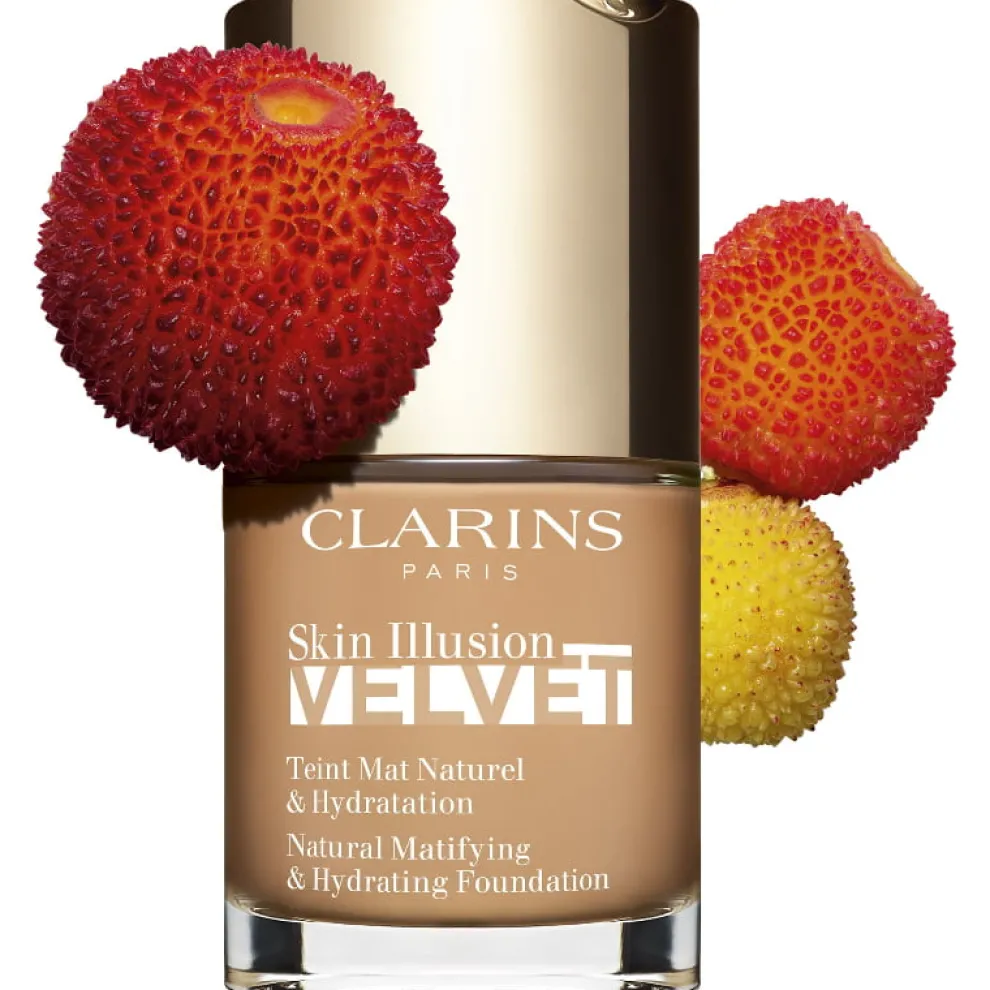 Clarins - Skin Illusion Velvet - Natuurlijke & Hydraterende Matte Foundation
