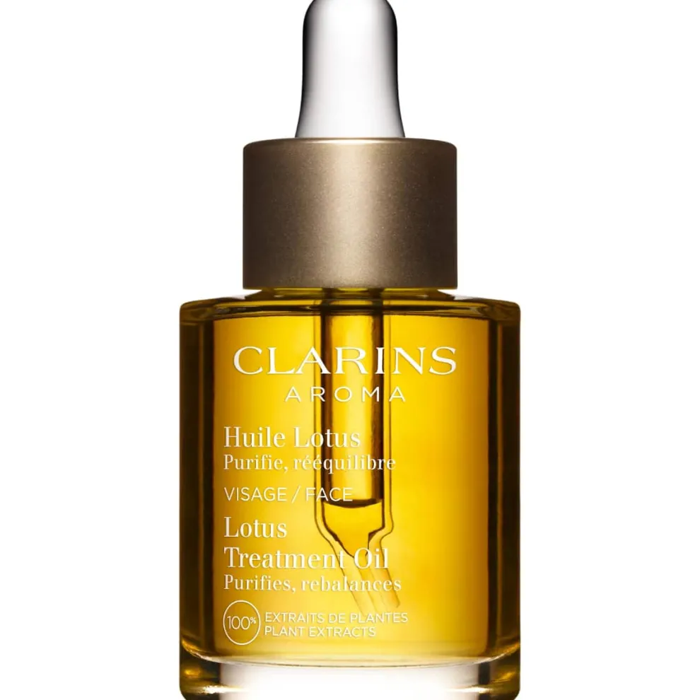 Clarins, Lotus Treatment Oil - Gecombineerde huid met vette neigingen 30 ml