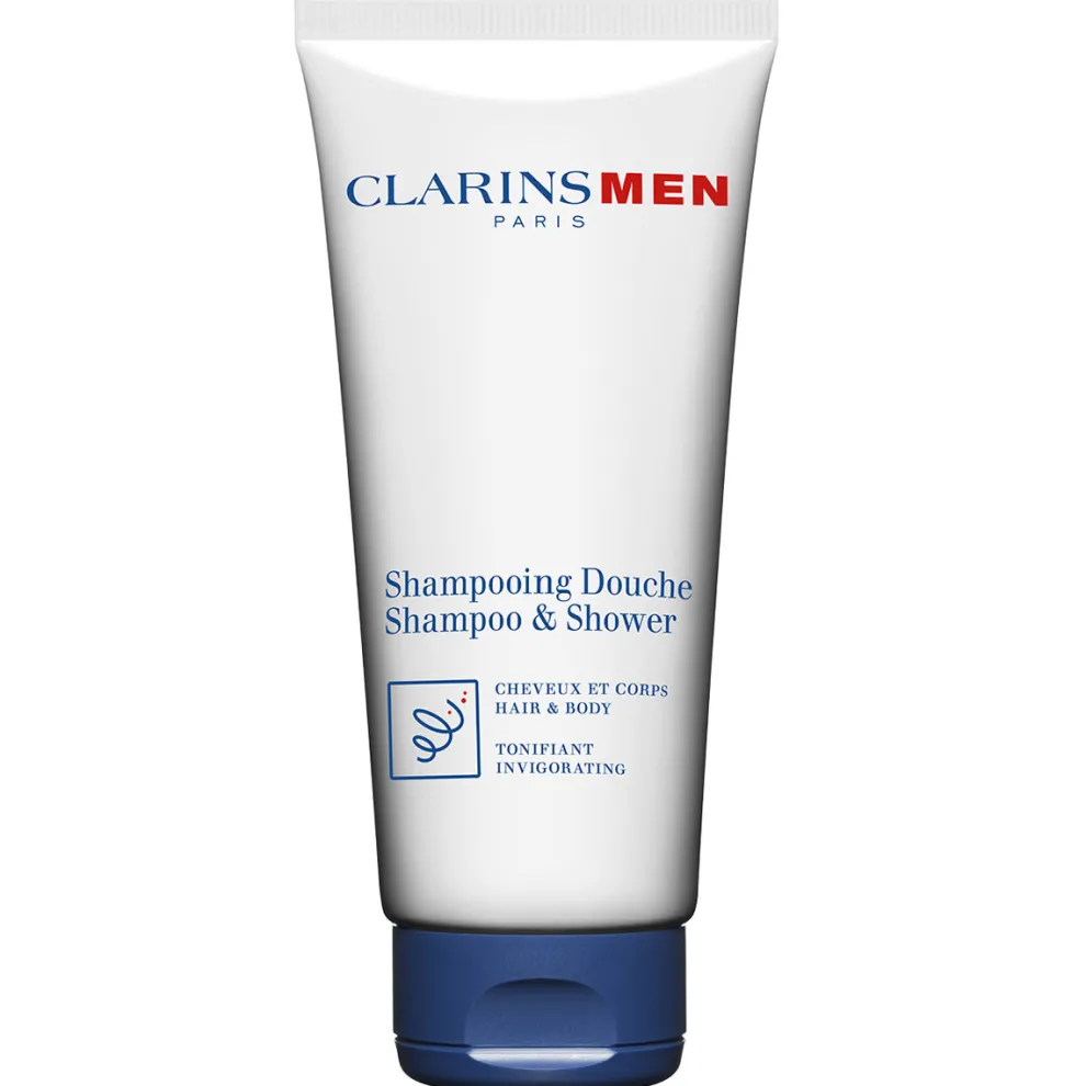 ClarinsMen - Men Shampoo - Shower & Body Shampoo - 200 ml