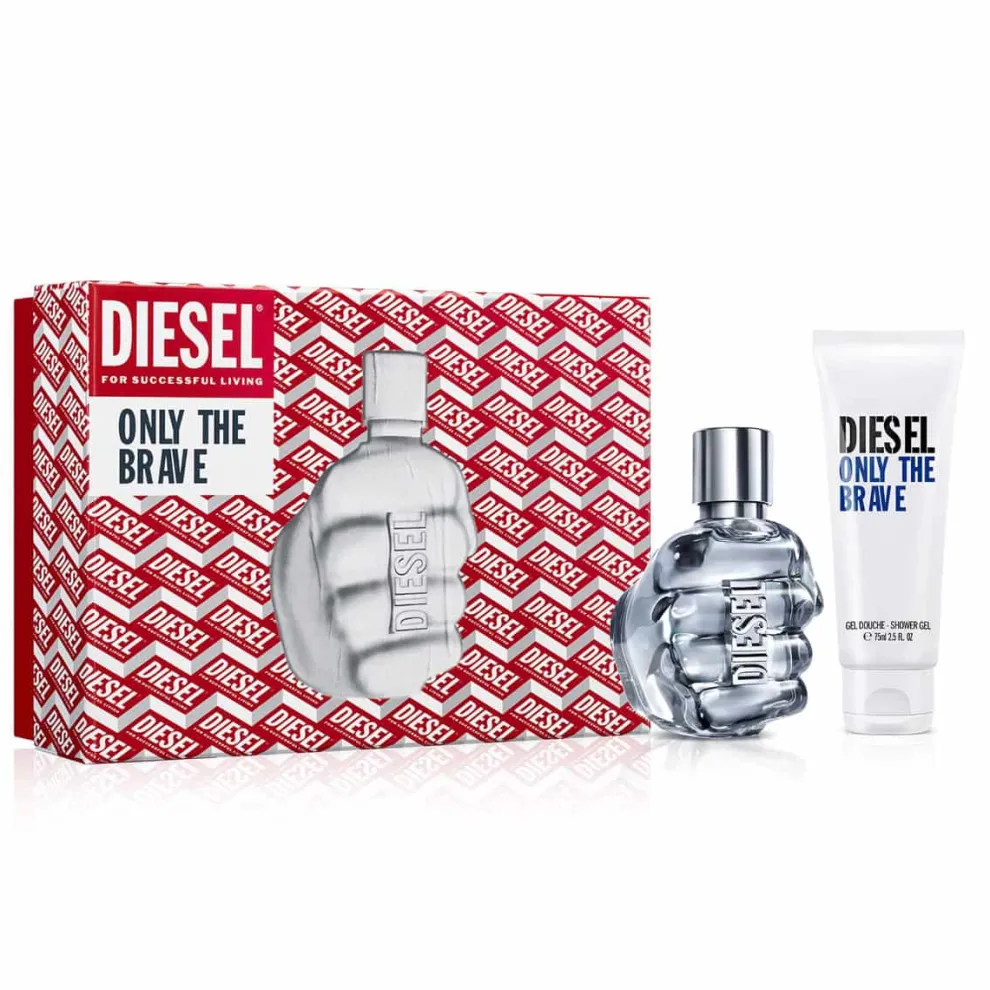 Diesel - Set Only the Brave - Eau de Toilette 50 ml + 1 Douchegel 75 ml