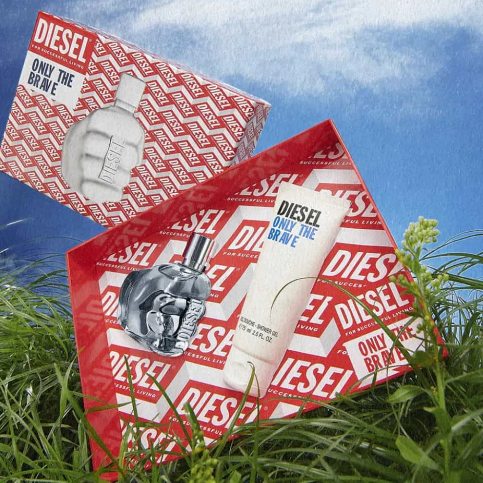 Diesel - Set Only the Brave - Eau de Toilette 50 ml + 1 Douchegel 75 ml