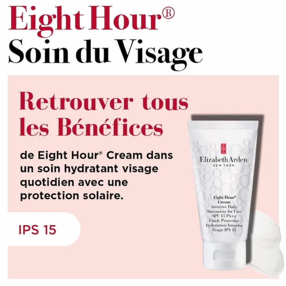 Elizabeth Arden Eight Hour Intensive Hydrating Protective Face Fluid SPF15 50ml