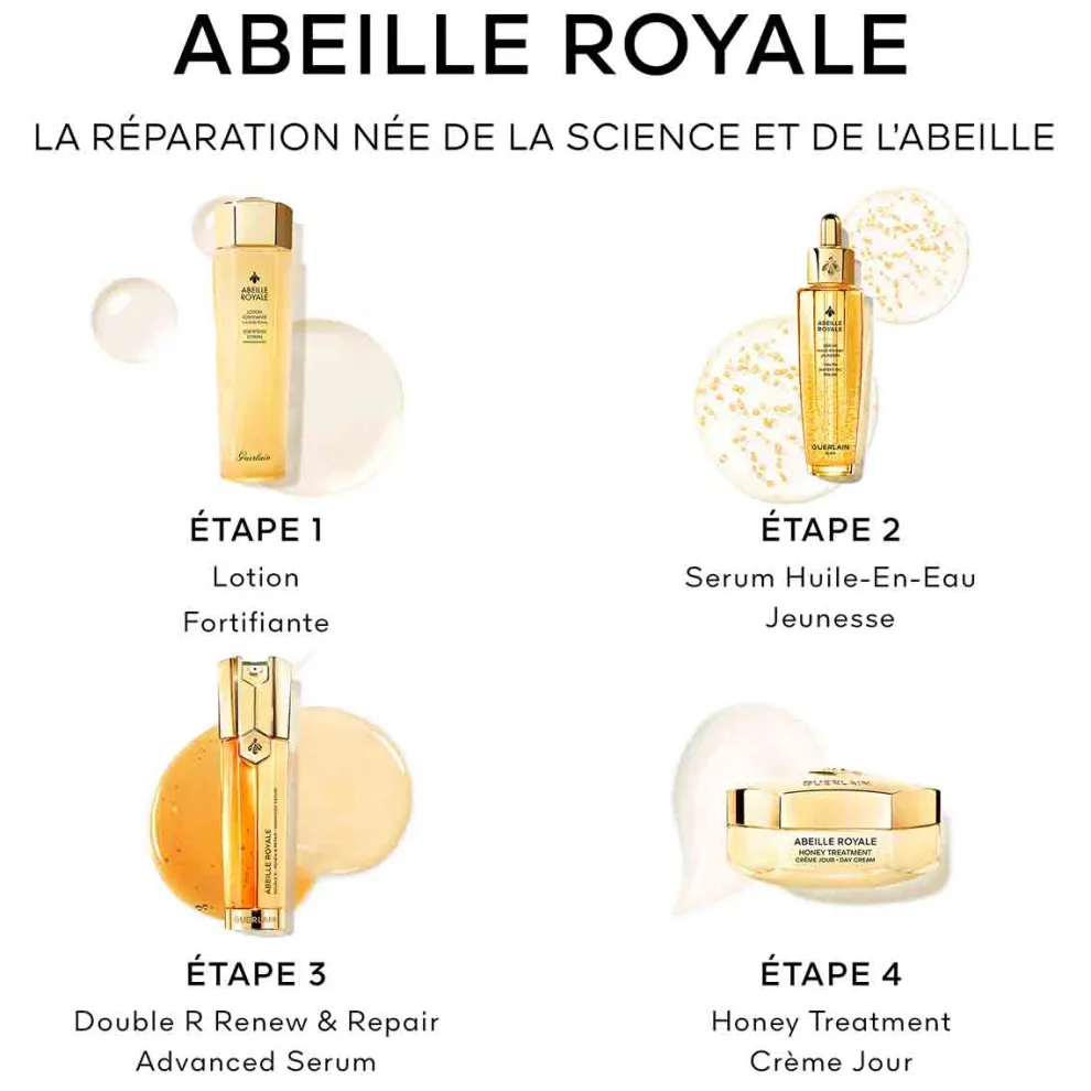 Guerlain - Abeille Royale - Set Double R Renew & Repair Advanced Serum & 3 complementary treatments