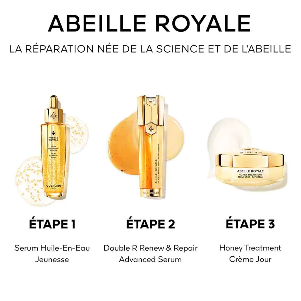 Guerlain - Abeille Royale - Cadeauset Youth Watery Oil Serum 30 ml & 2 additional care products