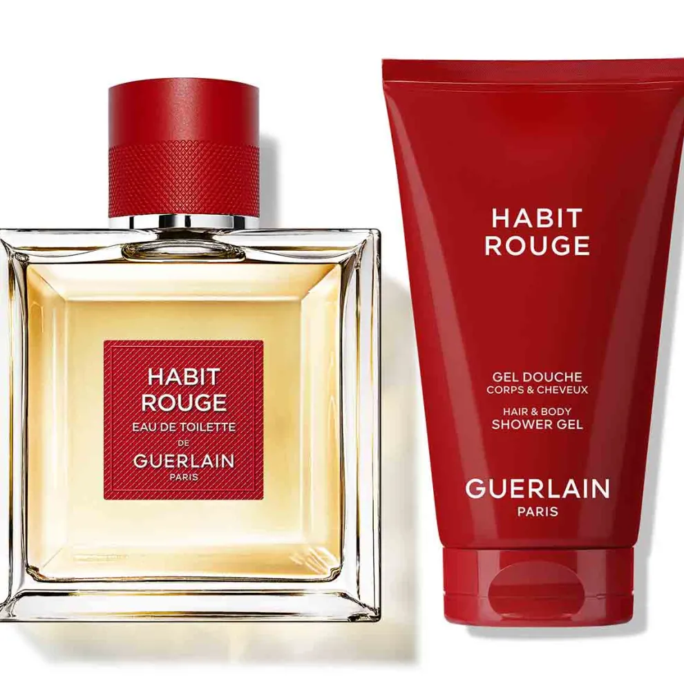 Guerlain - Habit Rouge - Cadeauset Eau de Toilette 100 ml