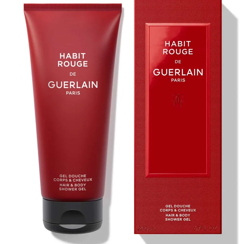 Guerlain - Habit Rouge - Douchegel voor lichaam en haar 200 ml