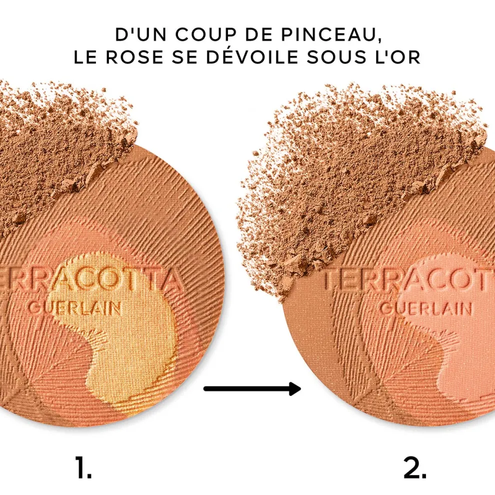 Guerlain - Terracotta - La Poudre Bronzante 96% d’ingrédients d’origine naturelle Peacock Édition limitée