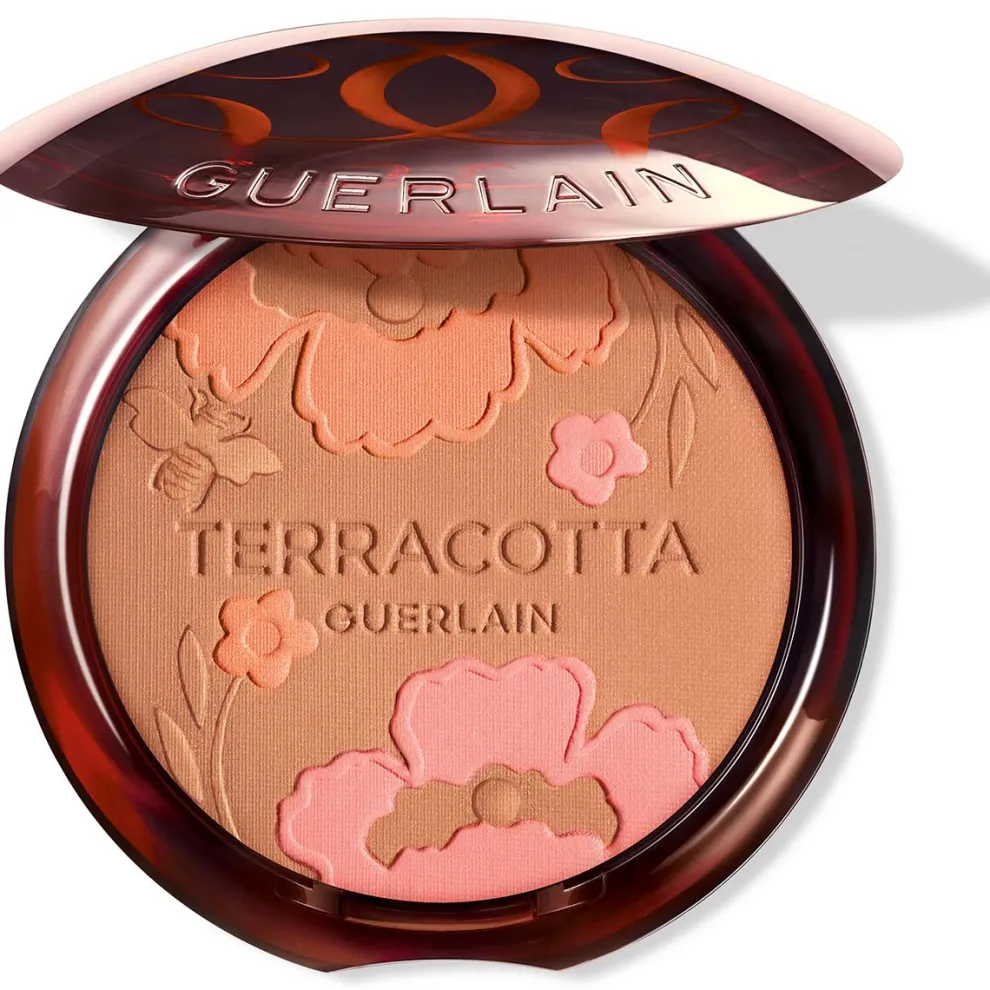 Guerlain - Terracotta Flower Blossom - Natural Good Glow Powder Limited Edition - 96% ingredients natural origin