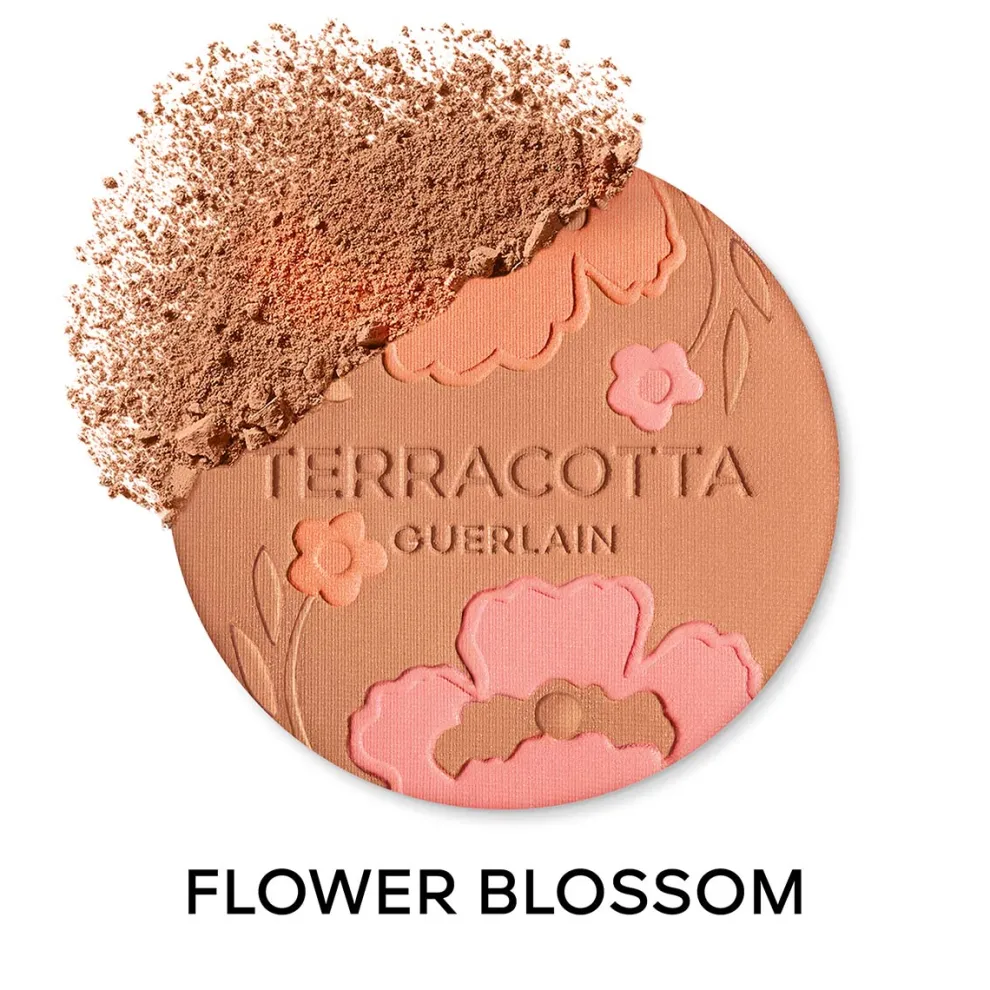 Guerlain - Terracotta Flower Blossom - Natural Good Glow Powder Limited Edition - 96% ingredients natural origin