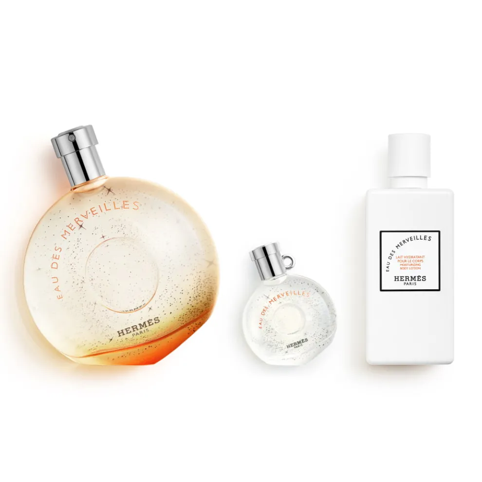Hermès - Set Eau des Merveilles - Eau de Toilette 100 ml + 2 produkten