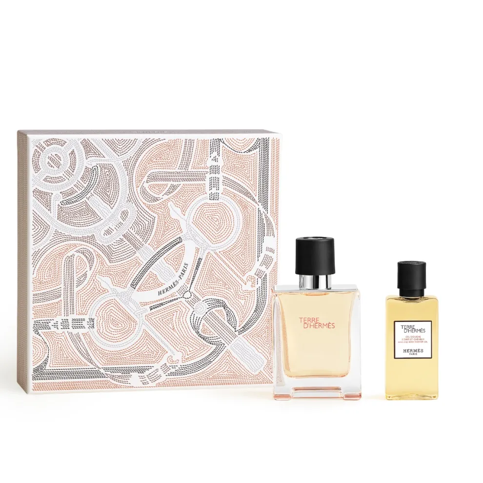 Hermès - Set Terre d'Hermès - Eau de Toilette 50 ml + Shower Gel