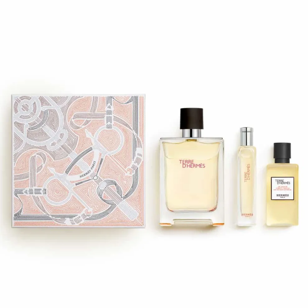 Hermès - Set Terre d'Hermès - Eau de Toilette + Nomade + Shower Gel