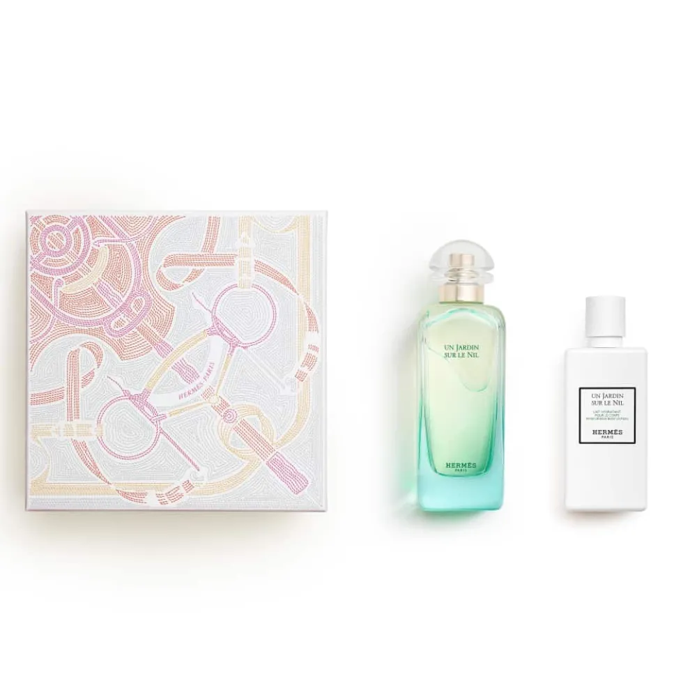 Hermès - Set Un Jardin sur le Nil - Eau de Toilette 100ml + Body Lotion 80ml
