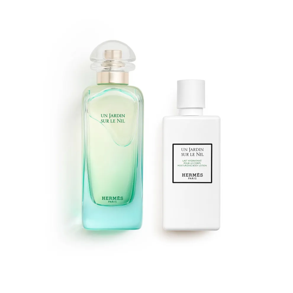 Hermès - Set Un Jardin sur le Nil - Eau de Toilette 100ml + Body Lotion 80ml