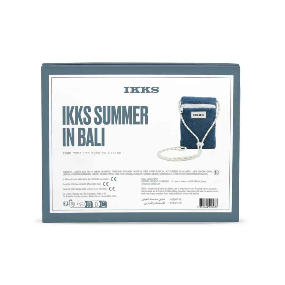 IKKS - Cadeauset Young Man Bali - Eau de Toilette 100ml + Pouch