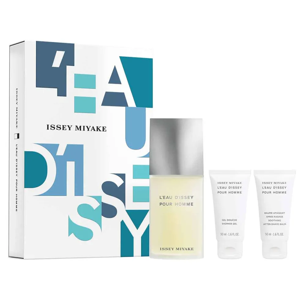 Issey Miyake - Cadeauset L'Eau d'Issey for Men - Eau de Toilette + Shower Gel + After Shave Balm