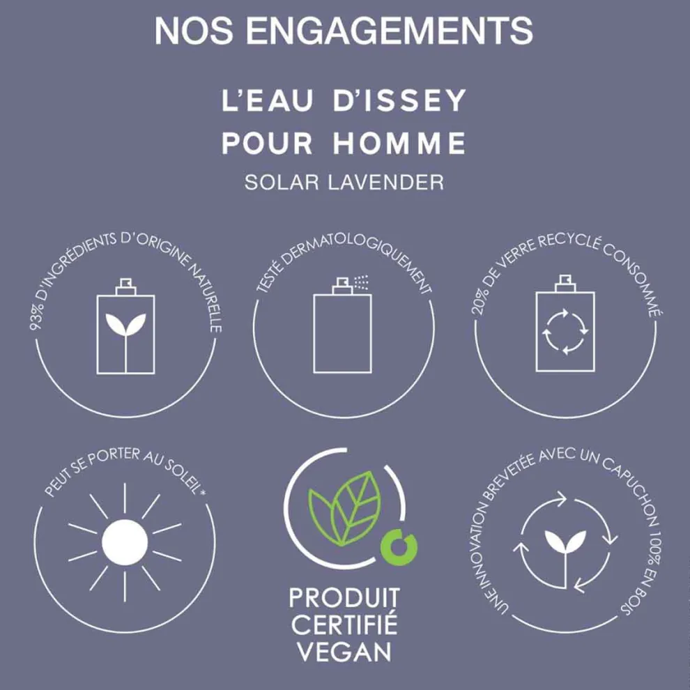 ISSEY MIYAKE - L'Eau d'Issey pour Homme Solar Lavender - Eau de Toilette Intense