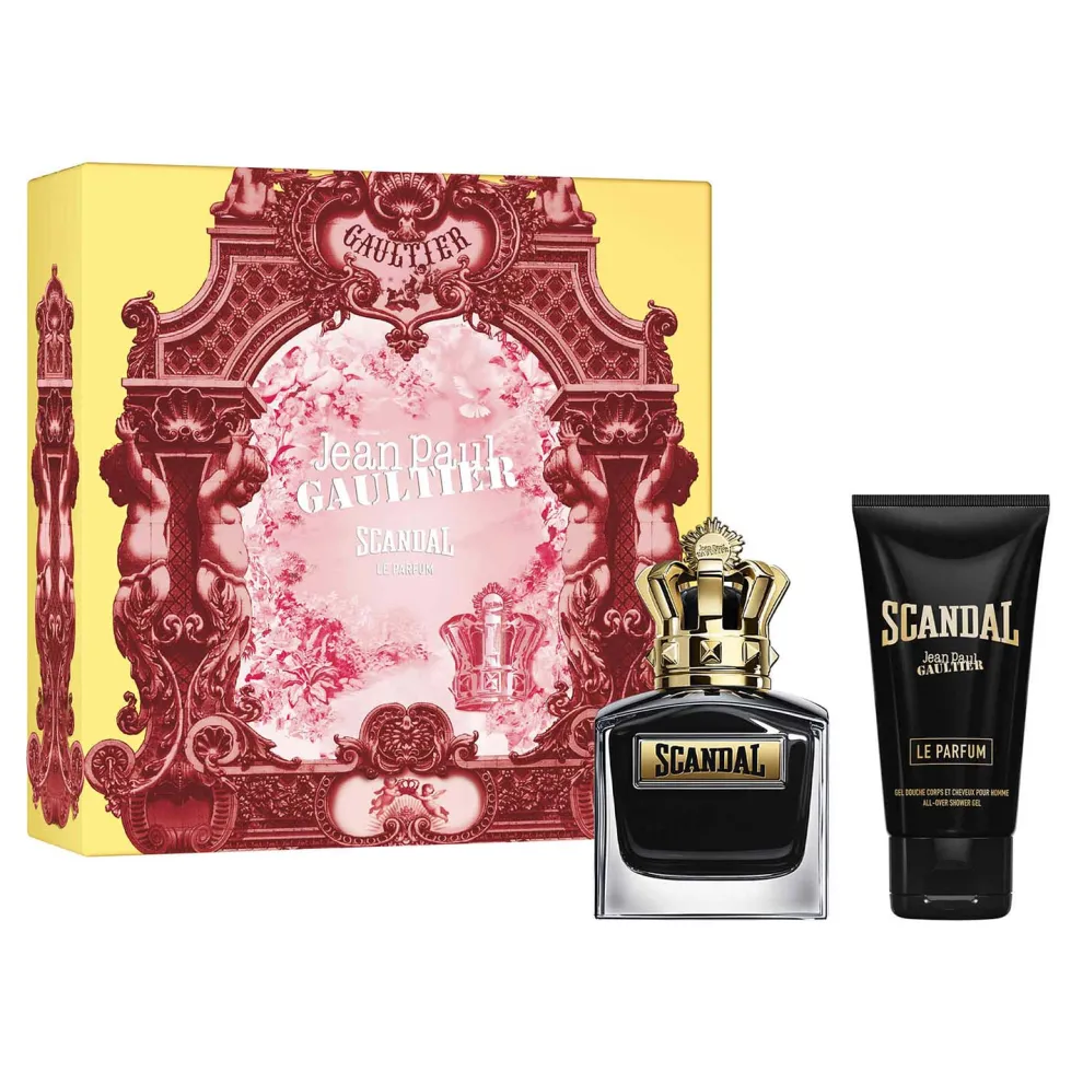 Jean Paul Gaultier - Cadeauset Scandal Pour Homme - Eau de Parfum Intense 100ml + Shower Gel 75ml