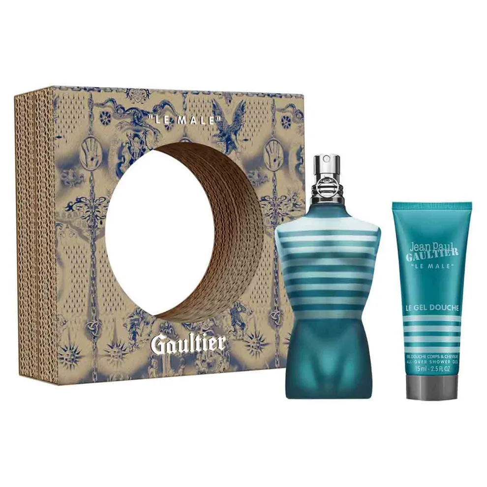 Jean Paul Gaultier - Cadeauset Le Male - Eau de Toilette 125 ml + Shower Gel 75 ml