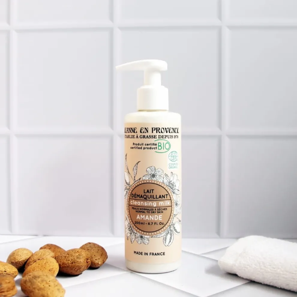 JEANNE EN PROVENCE - Bio cleansing lotion almond - 200 ml