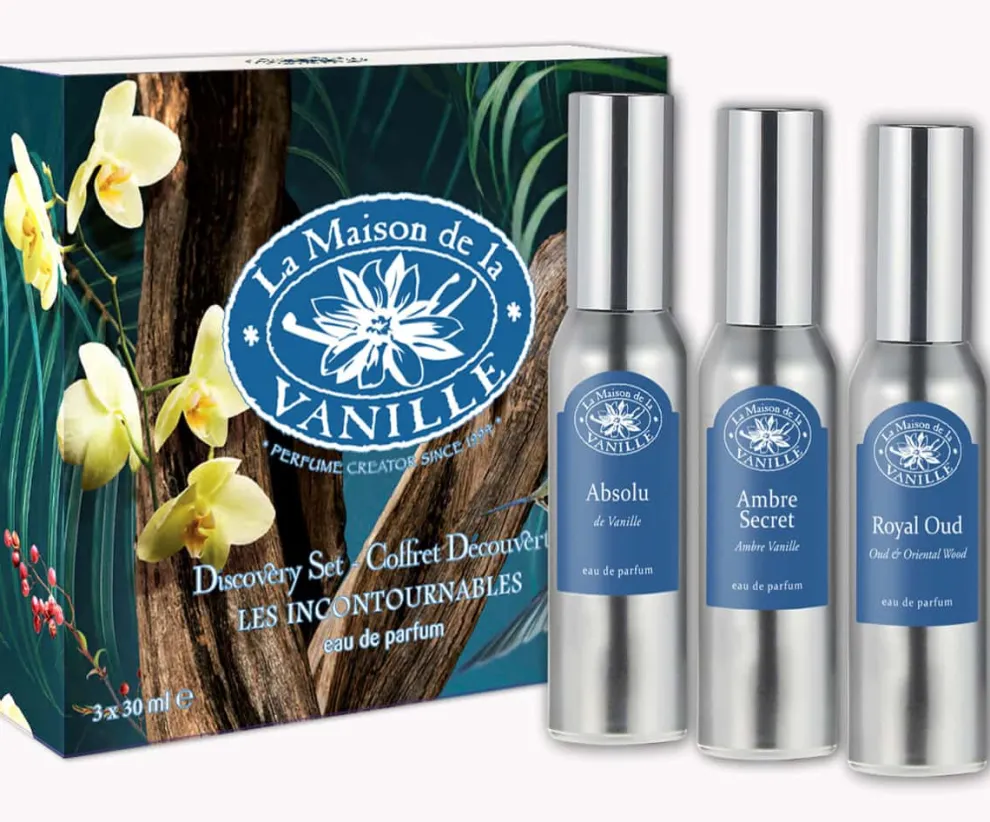 La Maison de la Vanille - Ontdekkingsset 3 X 30 ml Eau de Parfum - Absolu d'Orient