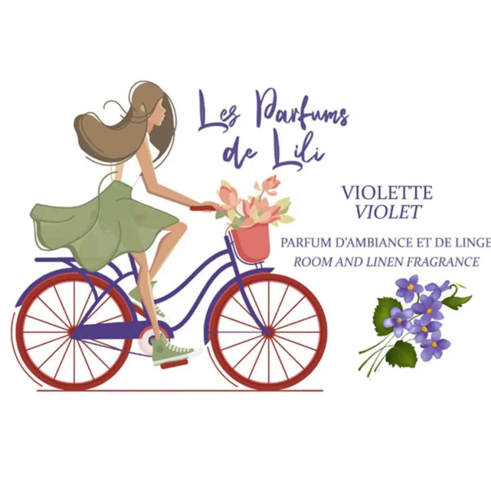 Les Parfums de Lili - Room and laundry fragrance Violette 250 ml