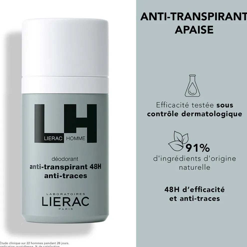 Lierac - Lierac Men - 48-hour Antiperspirant 50ml