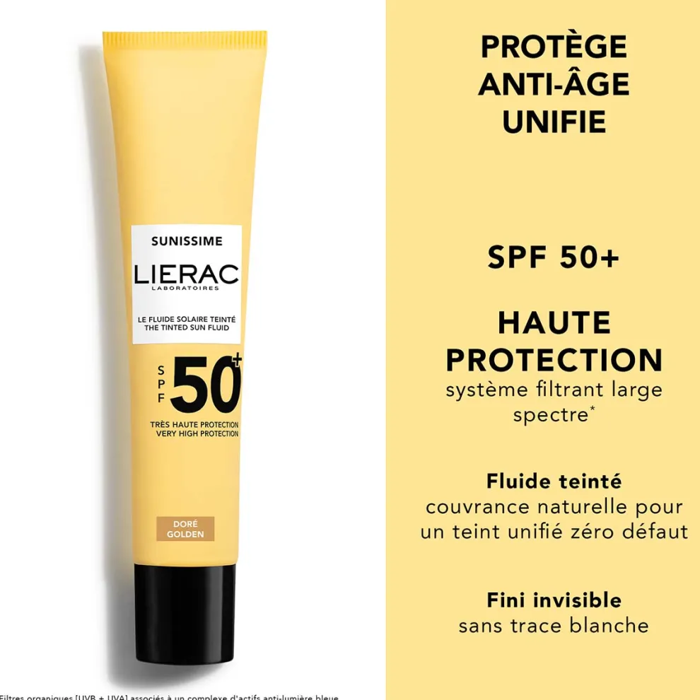 Lierac - Sunissime - The Tinted Sun Fluid SPF50 - 40ml
