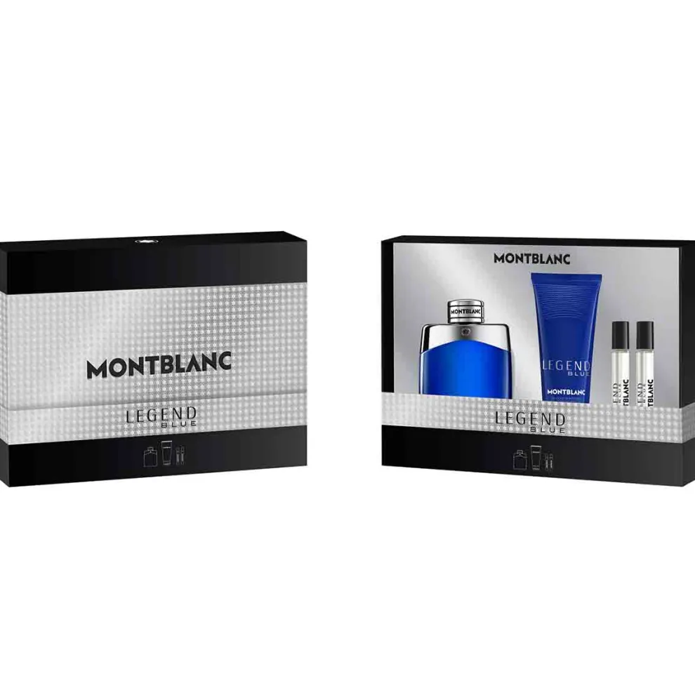 Montblanc - Cadeauset Legend Blue - Eau de Parfum 100ml + 3 producten