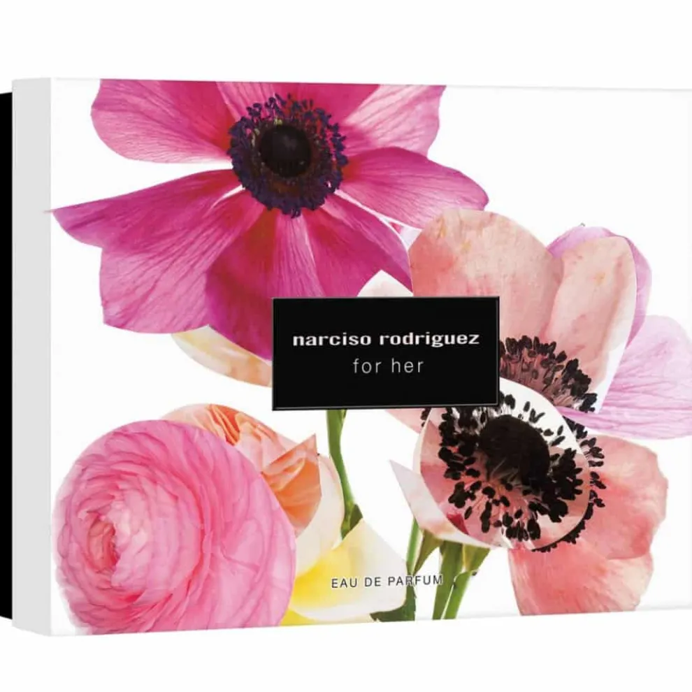 Narciso Rodriguez - Set for Her - Eau de Parfum + Body Lotion + Travel Seize Spray