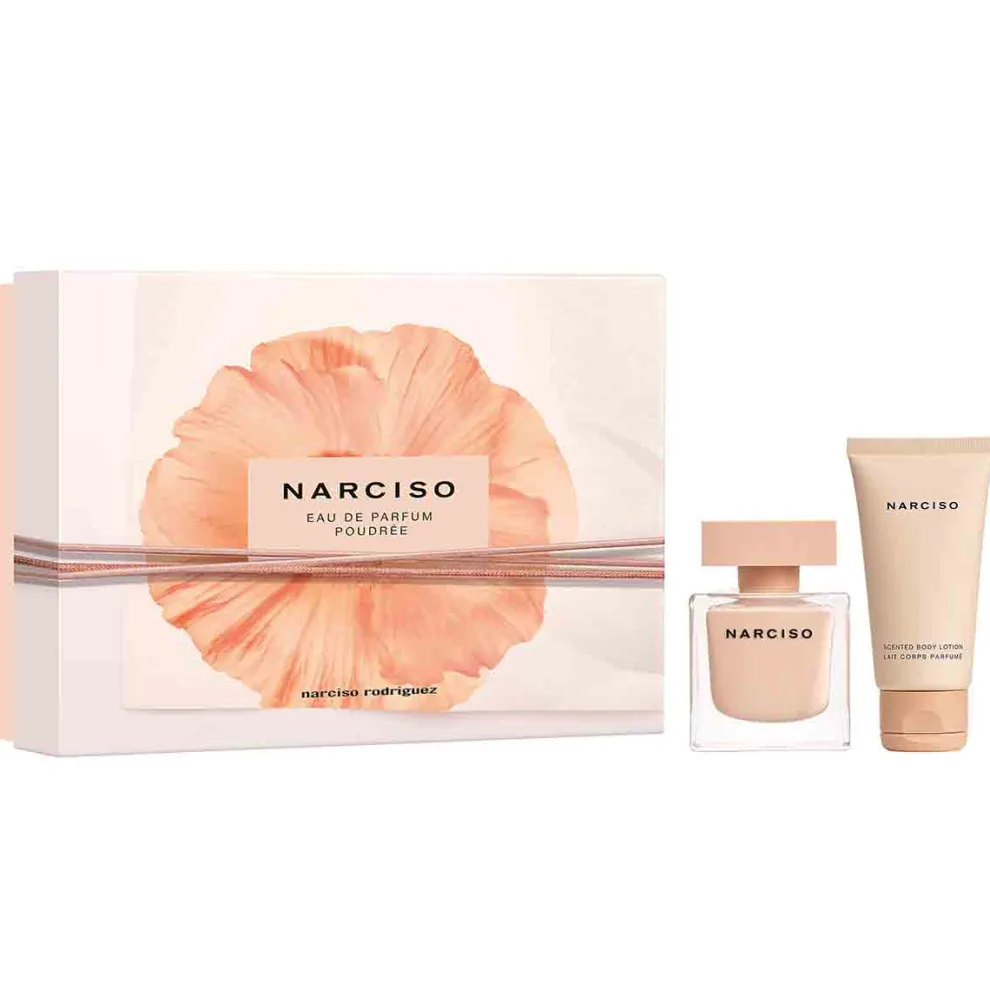 Narciso Rodriguez - Cadeauset Narciso Poudrée - Eau de Parfum + Body Lotion